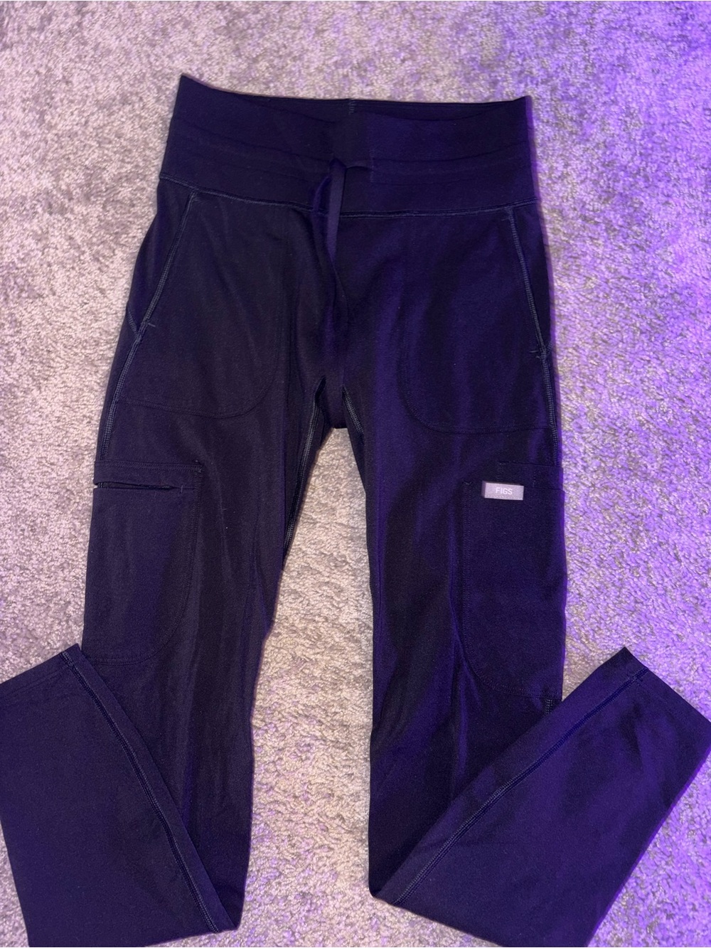 Figs Women's Black Scrub Jogger Pants like new